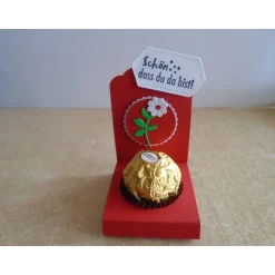 Gastgeschenk zur Konfirmation Kommunion Geburtstag Firmung Hochzeit Taufe Junge Mädchen Goodies Blume