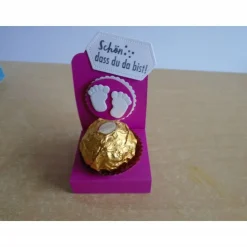 Gastgeschenk zur Taufe Geburt Füsse Füsschen Konfirmation Kommunion Junge Mädchen  Gastgeschenke  Baby Goodies