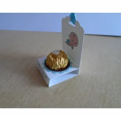 Gastgeschenk zur Taufe Junge Geburt Baby Goodies Tischdekoration Goodie Deko Dekoration Oma Patentante Patenonkel