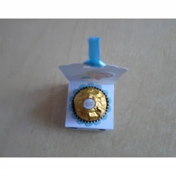 Gastgeschenk zur Taufe Junge Geburt Baby Goodies Tischdekoration Goodie Deko Dekoration Oma Patentante Patenonkel