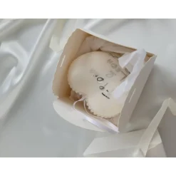 Gastgeschenke Hochzeit Geburtstag Jubiläum Herz Tannenbaumschmuck Weihnachtsbaumkugeln personalisiert Samtherz Tannenbau