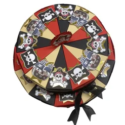 Gastgeschenk-Torte mit Piratenmotiv – wahlweise 12 oder 24 Stück – individuell personalisierbar