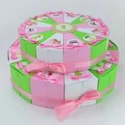 Gastgeschenk-Torte mit Prinzessinmotiv –  12 oder 24 Stück – individuell personalisierbar