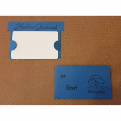 Geburt - Junge - Gutscheinverpackung