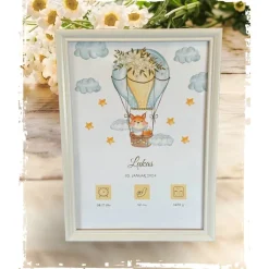 GEBURTSTAFEL | Geburtsdaten Poster | Geburtsposter | Geburtsanzeige | Geburtsbild | personalisiertes Geschenk Geburt