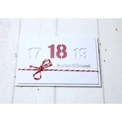 Geburtstag * Jubiläum * Glückwunsch * Glückwunschkarte * Grußkarte