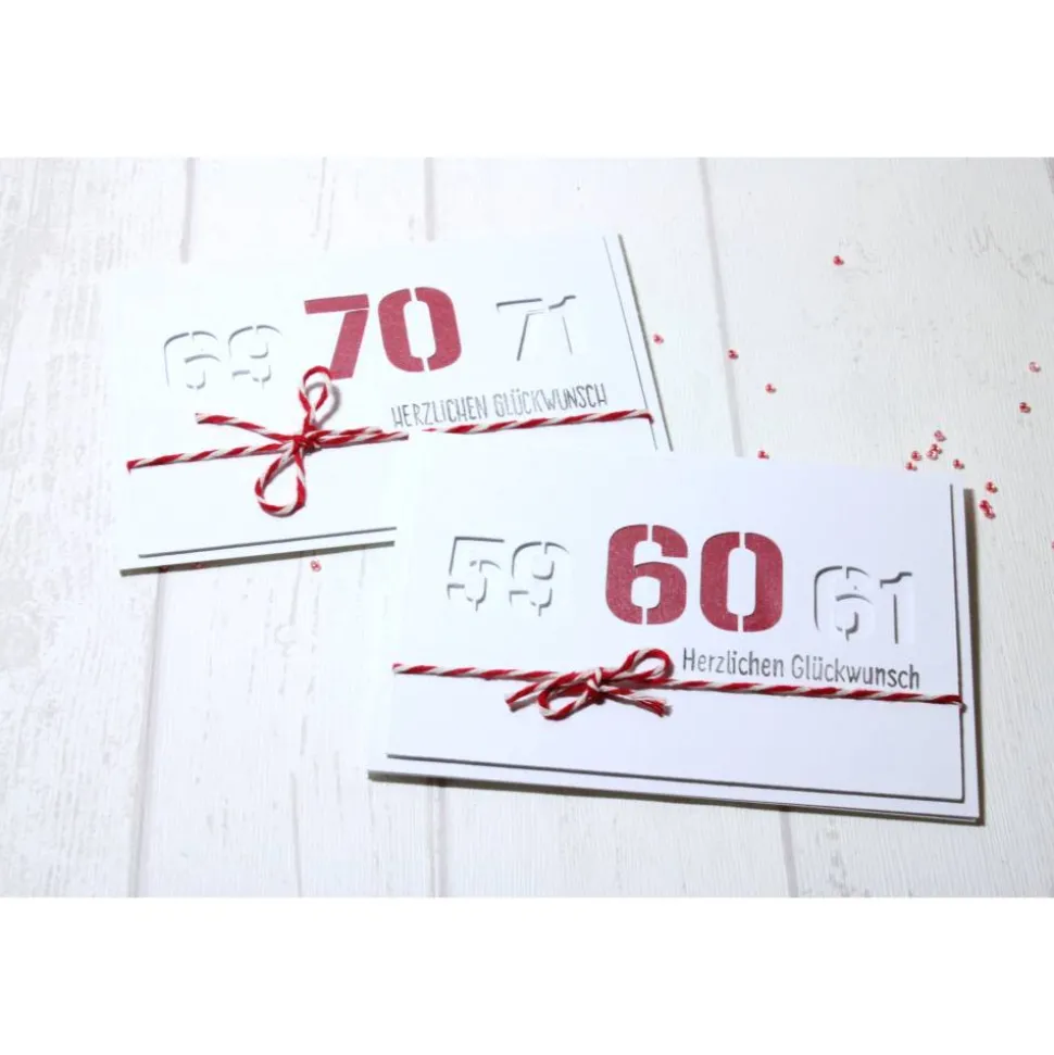 Geburtstag * Jubiläum * Glückwunsch * Glückwunschkarte * Grußkarte
