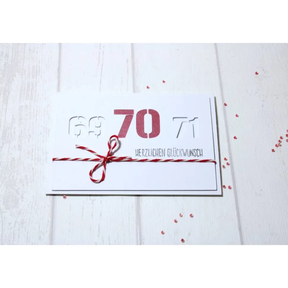 Geburtstag * Jubiläum * Glückwunsch * Glückwunschkarte * Grußkarte