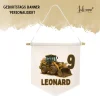Geburtstag Deko Leinwandbanner personalisiert - BULLDOZER
