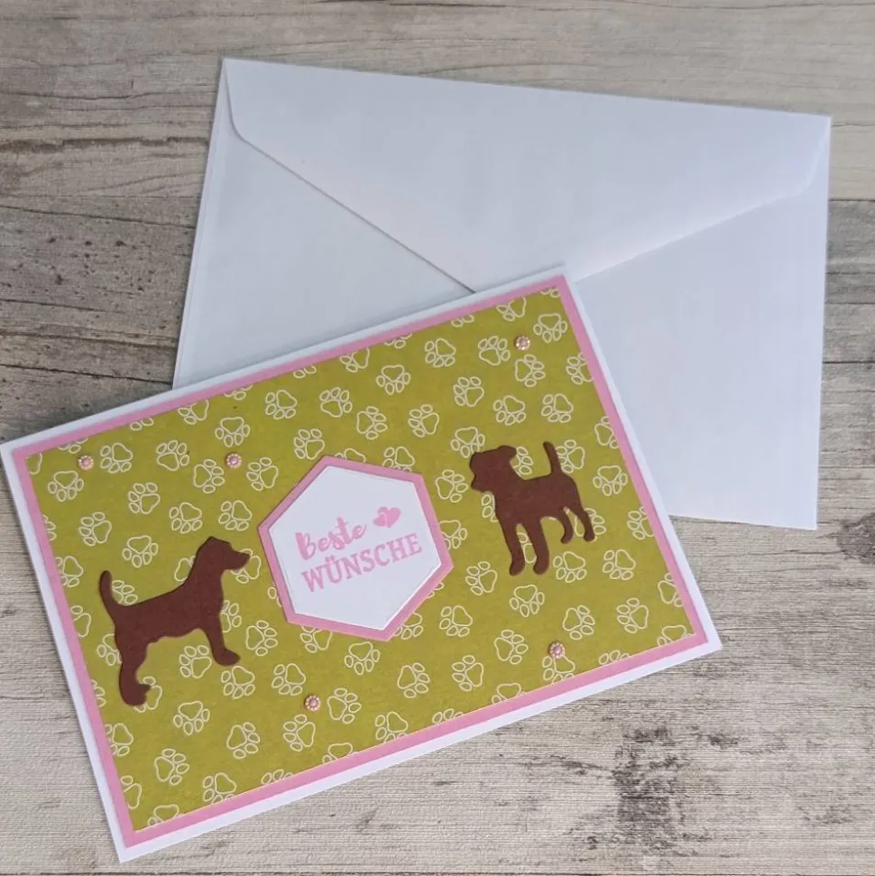 Geburtstag Glückwunschkarte für Hundefreunde