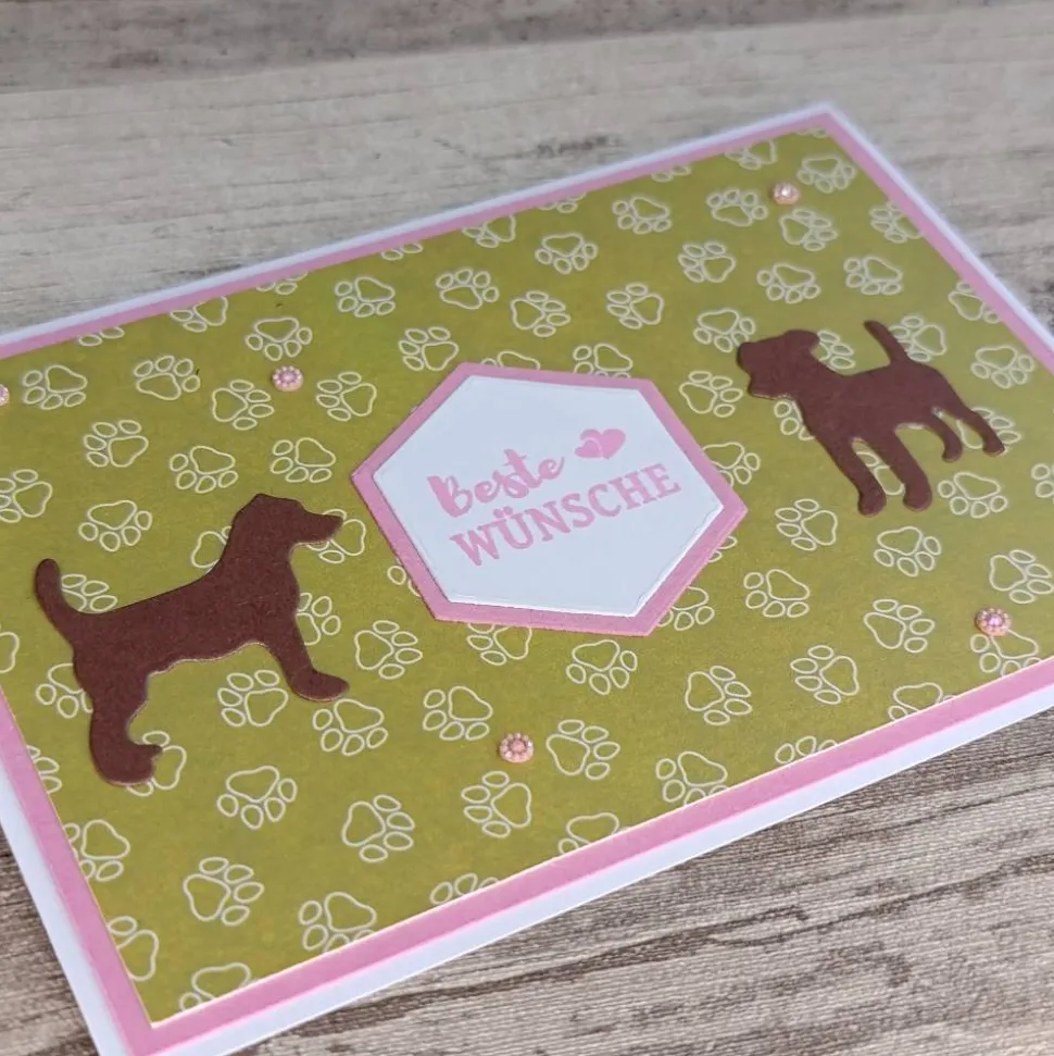 Geburtstag Glückwunschkarte für Hundefreunde