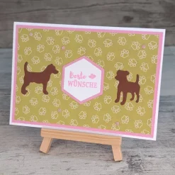 Geburtstag Glückwunschkarte für Hundefreunde