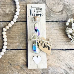 Geburtstag im Glas. Für kleine u. große Träume. Geldgeschenk mit Konfetti für deine Herzensmenschen. Happy Birthday.