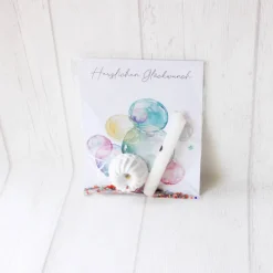 Geburtstag to go – Geschenkset mit Kerze, Mini-Gugelhupf und Karte – handgemachtes Mitbringsel