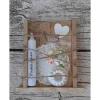 "Geburtstag to Go" Geschenkset in Holzbox ~ Mini-Gugelhupf mit Stabkerze