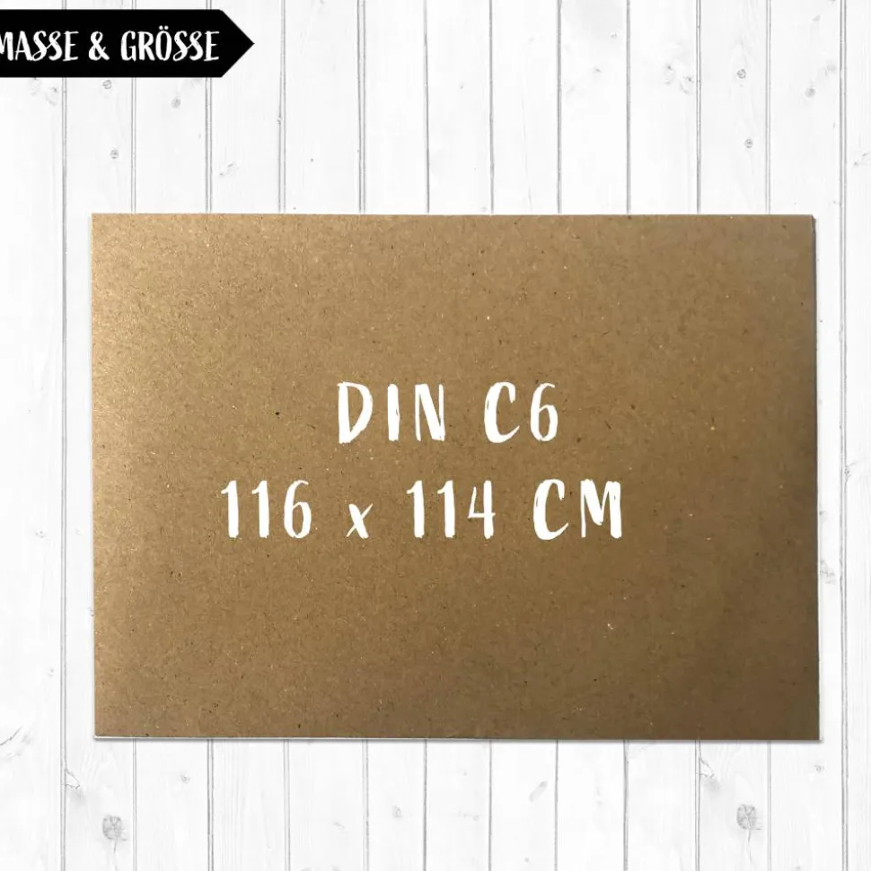 Geburtstag-Karte inklusive Briefumschlag