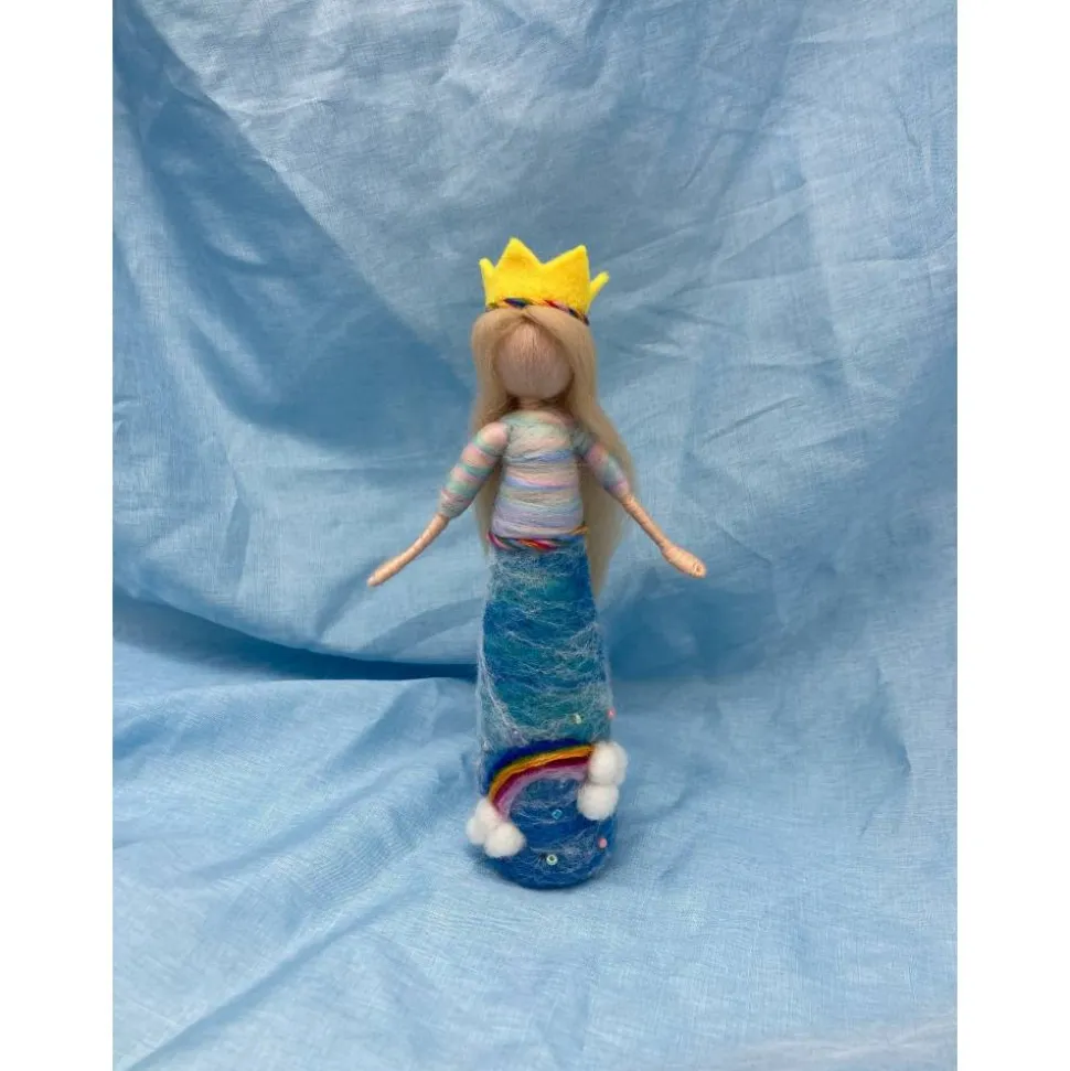 Geburtstagsfee, Regenbogenfee, Geburtstagstisch, Kindergarten , Geburtstagstisch, Waldorf, Filzfee