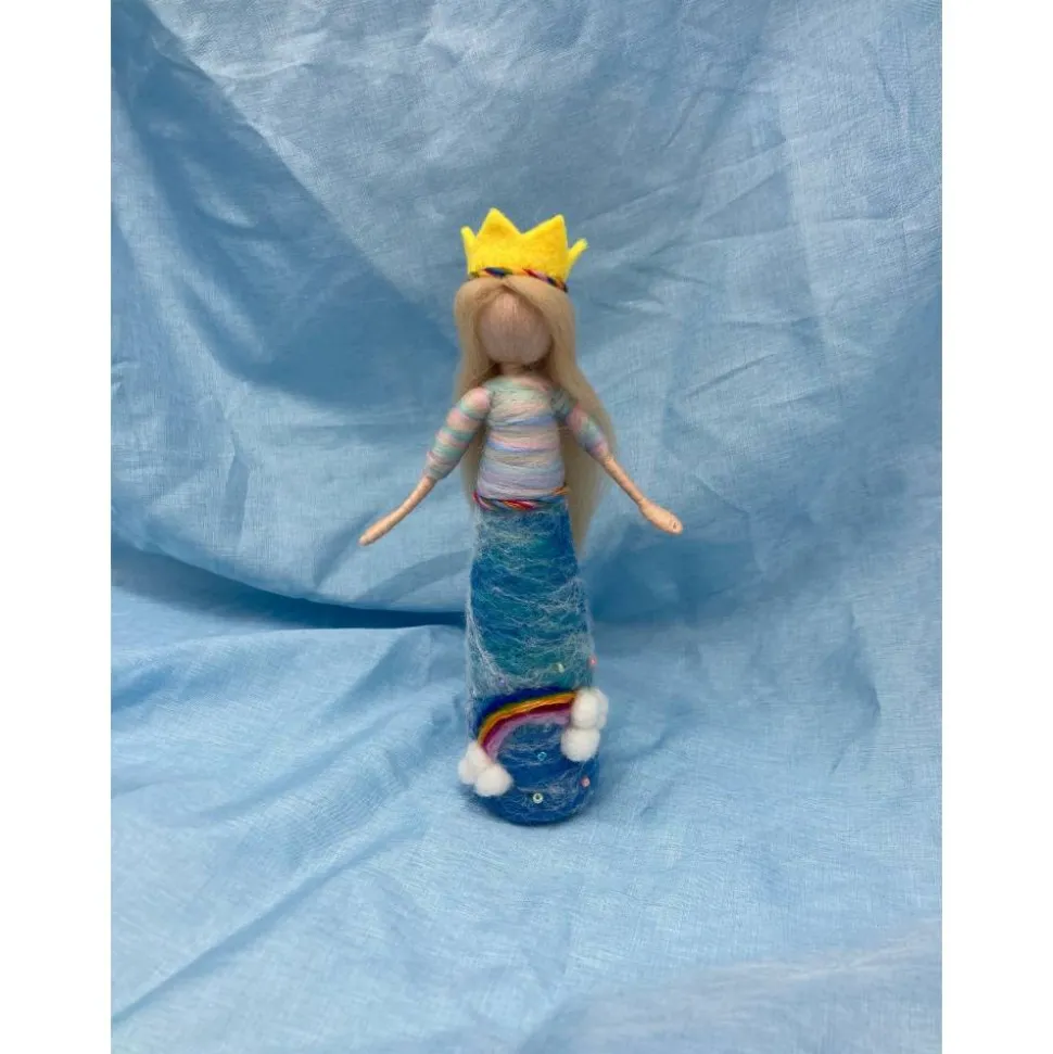 Geburtstagsfee, Regenbogenfee, Geburtstagstisch, Kindergarten , Geburtstagstisch, Waldorf, Filzfee