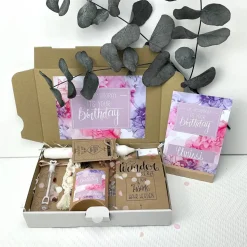 Geburtstagsgeschenk im Watercolor Design für Frauen, Schwester, Mama personalisiert