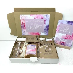 Geburtstagsgeschenk im Watercolor Design für Frauen, Schwester, Mama personalisiert