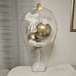 Geburtstagsgeschenk/Hochzeitstag Geschenk/Ballongeschenk /Geschenk Frauen/Männer/Ballon personalisiert/Ballonbox