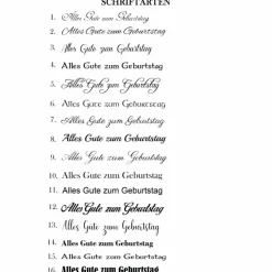 Geburtstagsgästebuch Leinwand – emotional mit Fingerabdrücken & Widmungen Geburtstagsgeschenk Gästebuch