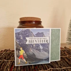 Geburtstagskarte / Abenteuergeburtstagskarten / Abenteuer / Bergmotiv / Abenteuerliche Geburtstagsgrüße / Geburtstag