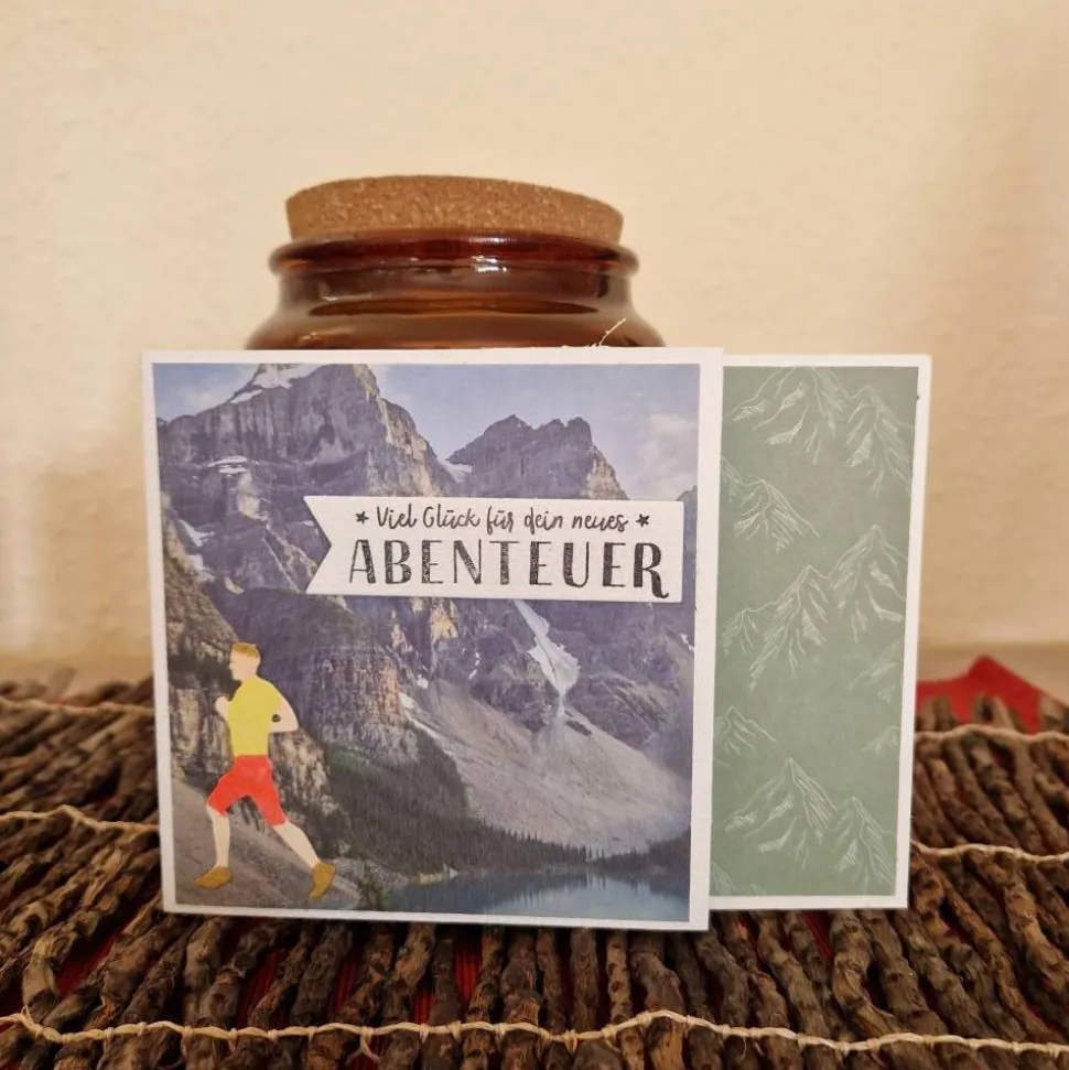 Geburtstagskarte / Abenteuergeburtstagskarten / Abenteuer / Bergmotiv / Abenteuerliche Geburtstagsgrüße / Geburtstag