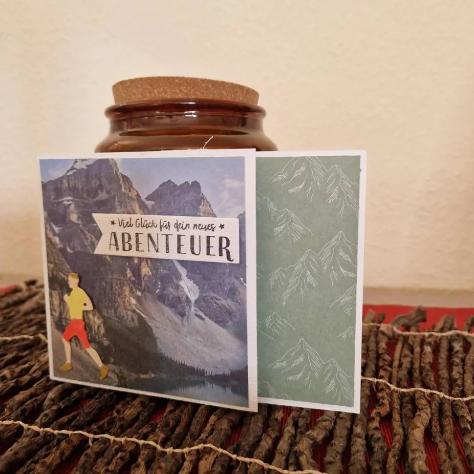 Geburtstagskarte / Abenteuergeburtstagskarten / Abenteuer / Bergmotiv / Abenteuerliche Geburtstagsgrüße / Geburtstag