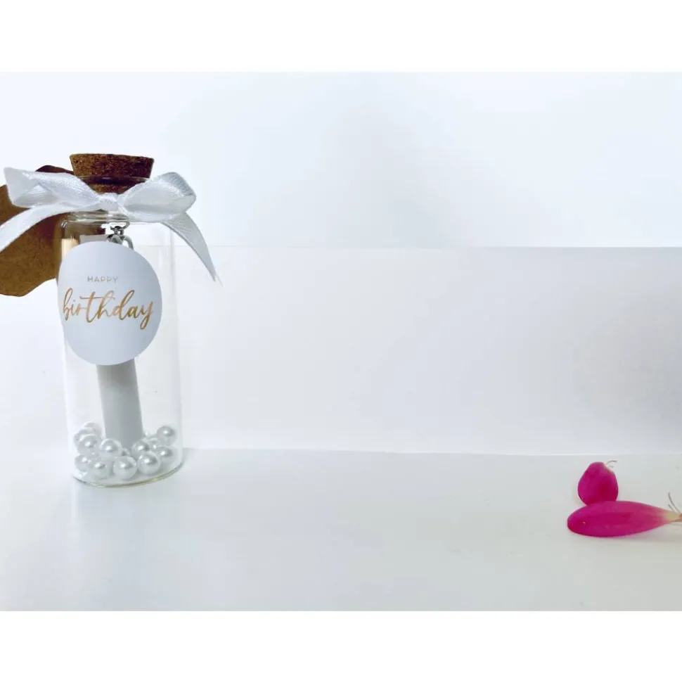 Geburtstagskarte / Karte zum Geburtstag / Glückwunschkarte / Flaschenpost