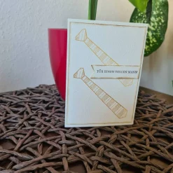 Geburtstagskarte - Krawatten - Für einen tollen Mann