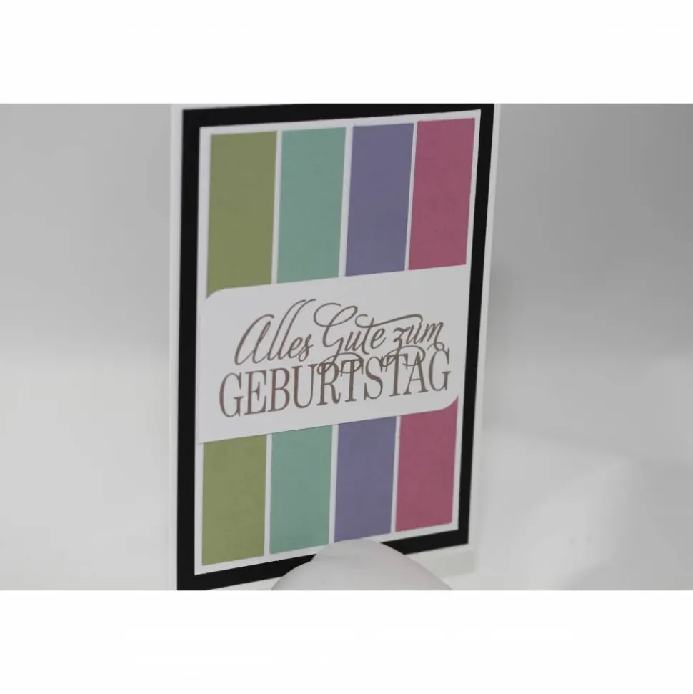 Geburtstagskarte "Colourblocking"