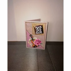 Geburtstagskarte für eine Frau oder einen Mann, vintage, Geige, Musikinstrument