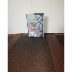 Geburtstagskarte für eine Frau mit einem kleinen süssen Wichtel