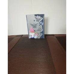 Geburtstagskarte für eine Frau mit einem kleinen süssen Wichtel