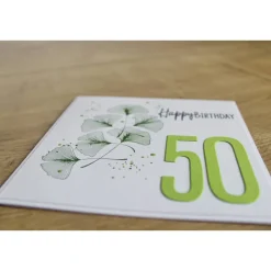 Geburtstagskarte für runde Geburtstage 