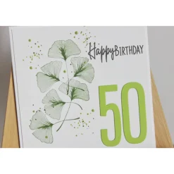 Geburtstagskarte für runde Geburtstage 