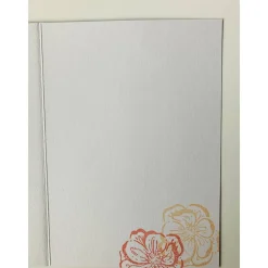 Geburtstagskarte Glückwunschkarte Blumen Handarbeit 3D