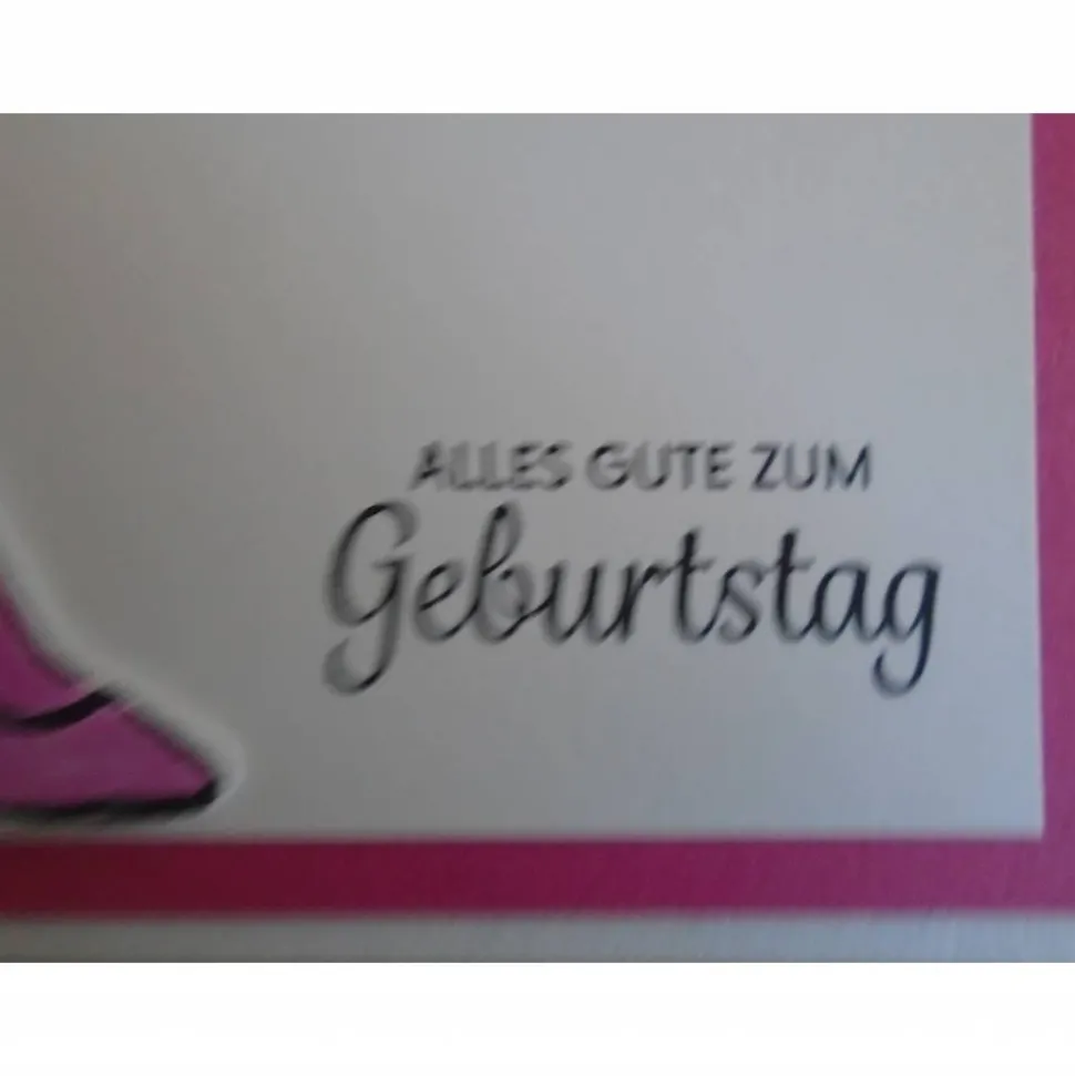 Geburtstagskarte Glückwunschkarte Geburtstag Grußkarte Frau Geburtstag Frauen Mädchen Teenager Lippenstift