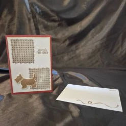 Geburtstagskarte Hundemotiv / Leckerli für Dich / Hunde Geburtstagskarte / Geschenke für Hundeliebhaber