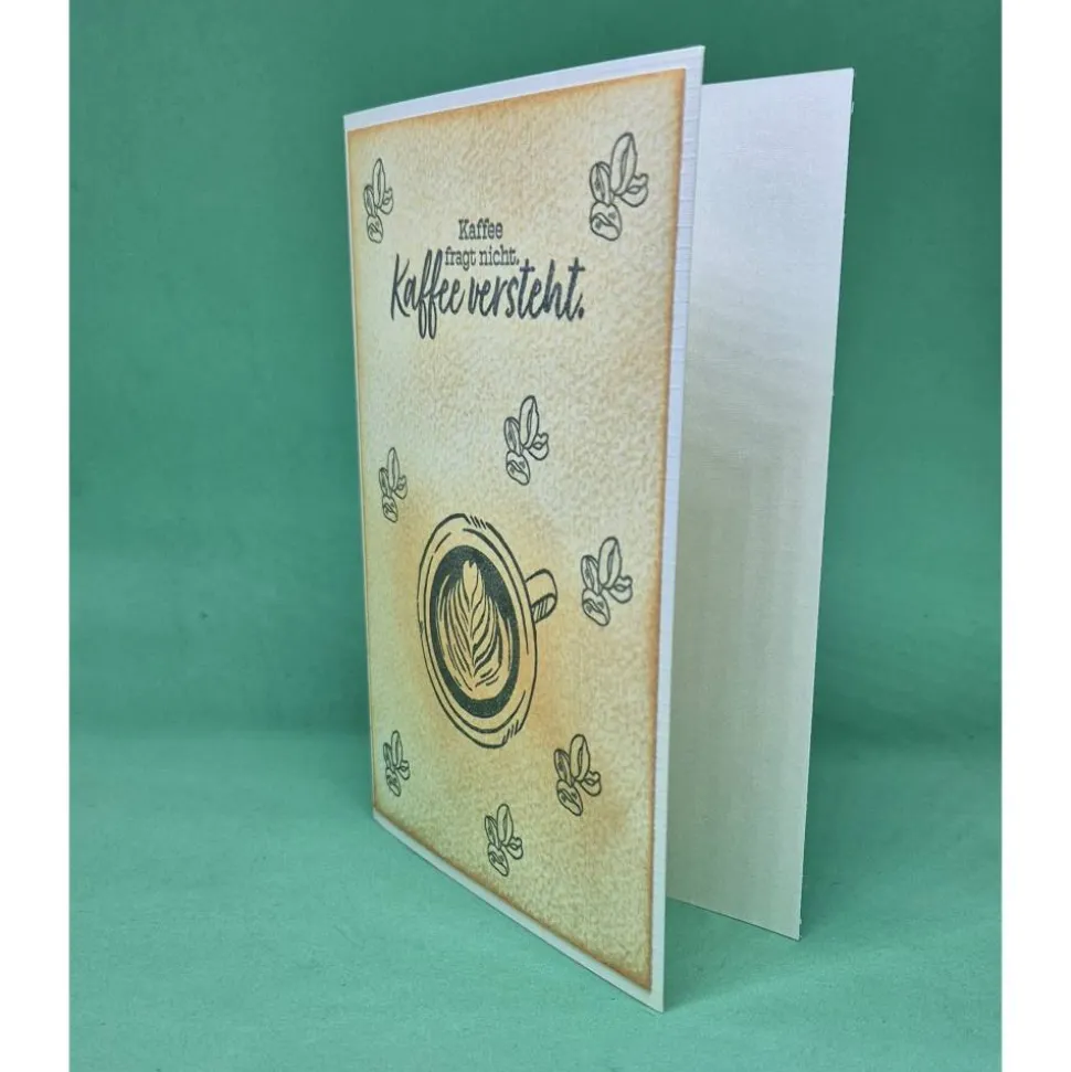 Geburtstagskarte Kaffee / Kaffeemotiv Karte / Grußkarte Kaffeeliebhaber / Karte Kaffee Spruch / Kaffee Geschenkidee