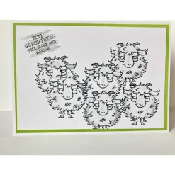 Geburtstagskarte Kindergeburtstag Karte Tiere Glückwunschkarte Karte handgefertigt