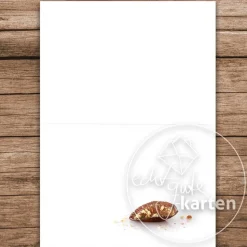 Geburtstagskarte Kuchen - Die Glückwunschkarte, die den Kuchenhunger weckt.