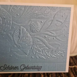 Geburtstagskarte Meer / Muschel Grußkarte / Unterwasserwelt Karte / maritime Geburtstagskarte / Geburtstagskarte Meer