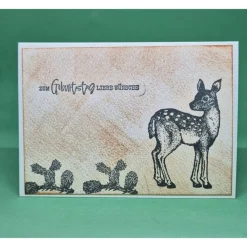 Geburtstagskarte Rehkitz / Karte mit Spruch Geburtstag / Tierische Geburtstagskarte / Glückwunschkarte Geburtstag