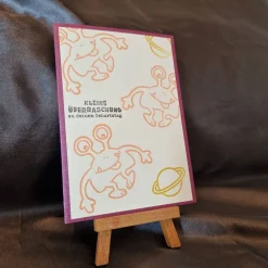 Geburtstagskarte  süße Monster  besondere Karten  kleine Überraschung  einzigartiges Design