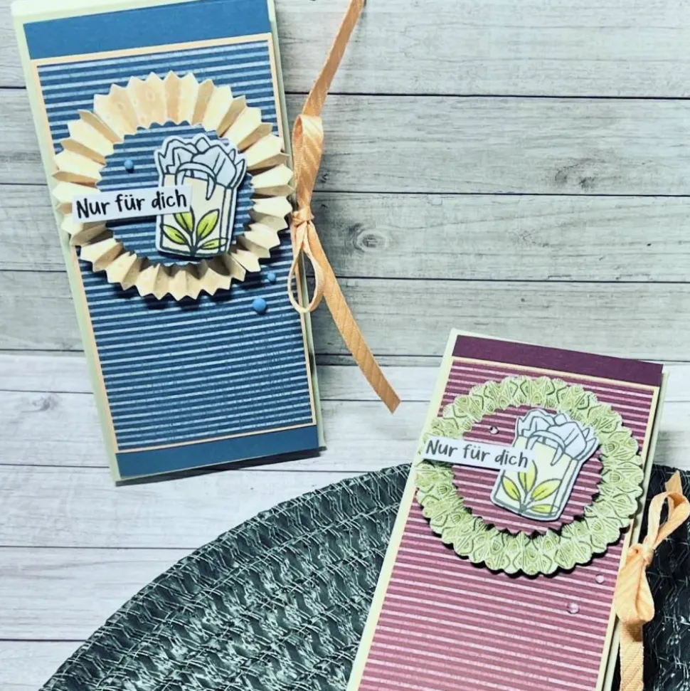 Geburtstagskarte Verpackung Schokoladenverpackung Geschenkverpackung Geldgeschenk Gutschein Handmade Stampin‘ Up!