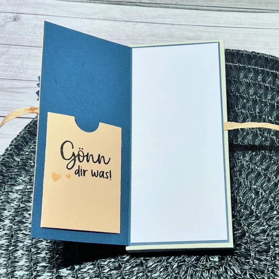 Geburtstagskarte Verpackung Schokoladenverpackung Geschenkverpackung Geldgeschenk Gutschein Handmade Stampin‘ Up!