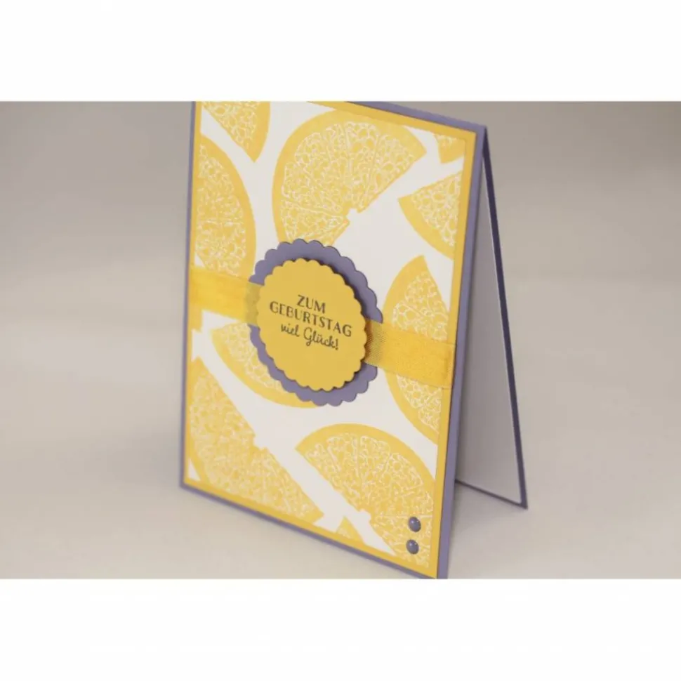Geburtstagskarte "Zitronen"
