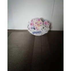 Geburtstagskarte zum 60 für eine Frau mit Blumen